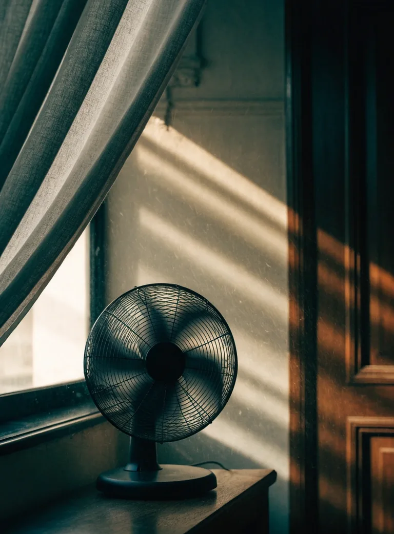 A macro view of a plain clock hand against a bare wall, crossing the frame at an angle